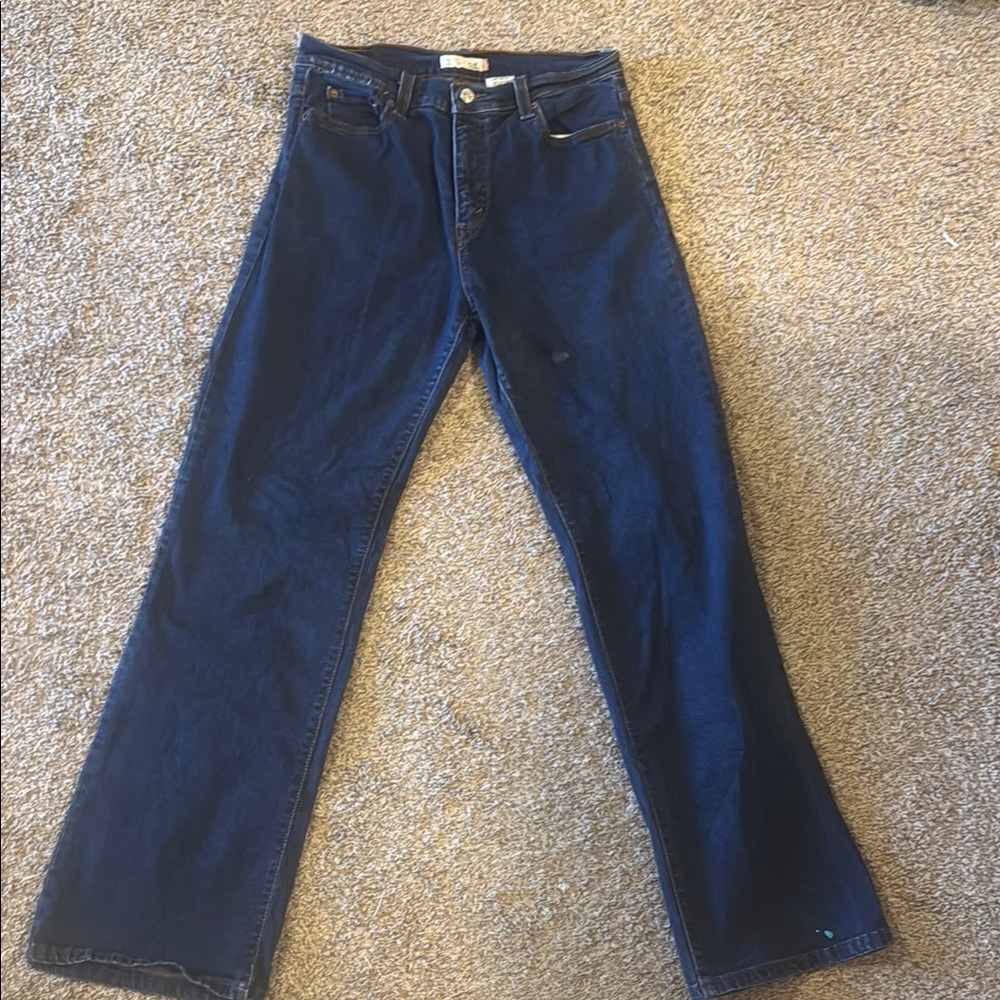 Levi Strauss 12M Dar Blue Jeans